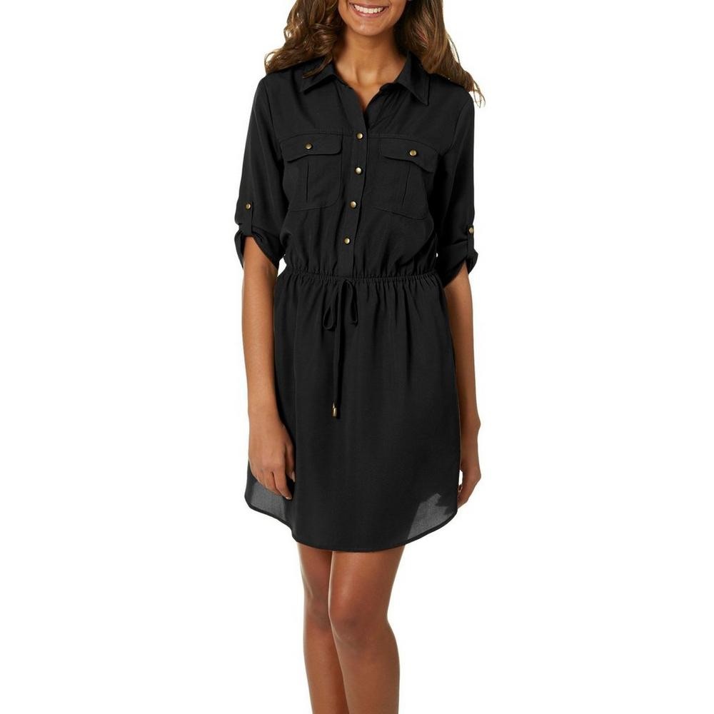 Black Blouson Bebop Dress